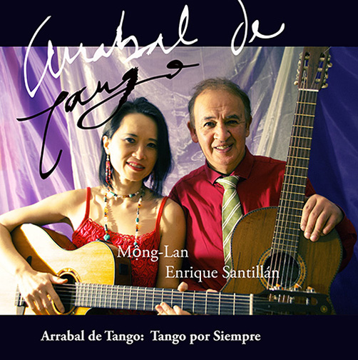 Mong-Lan Enrique Santillan Arrabal de Tango Album Guitar Voice